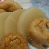 出汁をきかせて♪大根とがんもの煮物